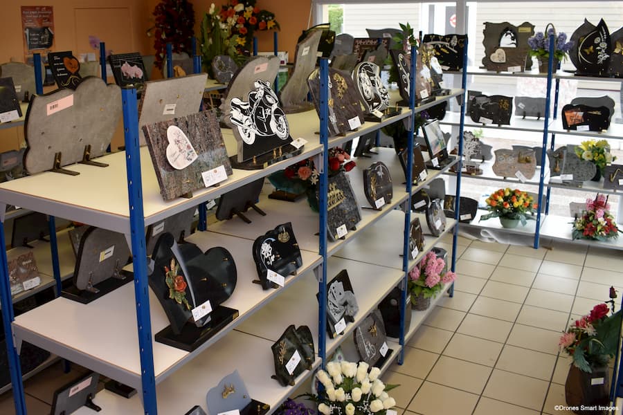 Plaques commémoratives Pompes Funebres Abraham